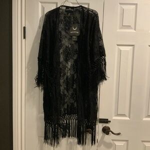 Killstar witch hazel  lace kimono/kaftan